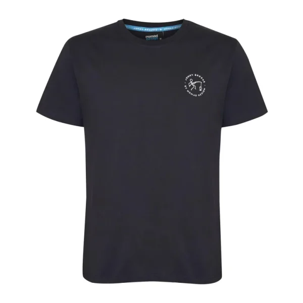 Nomad Short Sleeve Shirts Mens|Flies<Design T/S Jonny Brooks X Navy
