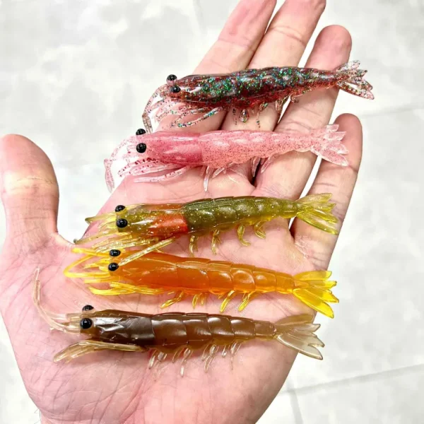 TackleWest Soft Plastic Lures|Flies<Pro Lure Clone Prawn 92mm