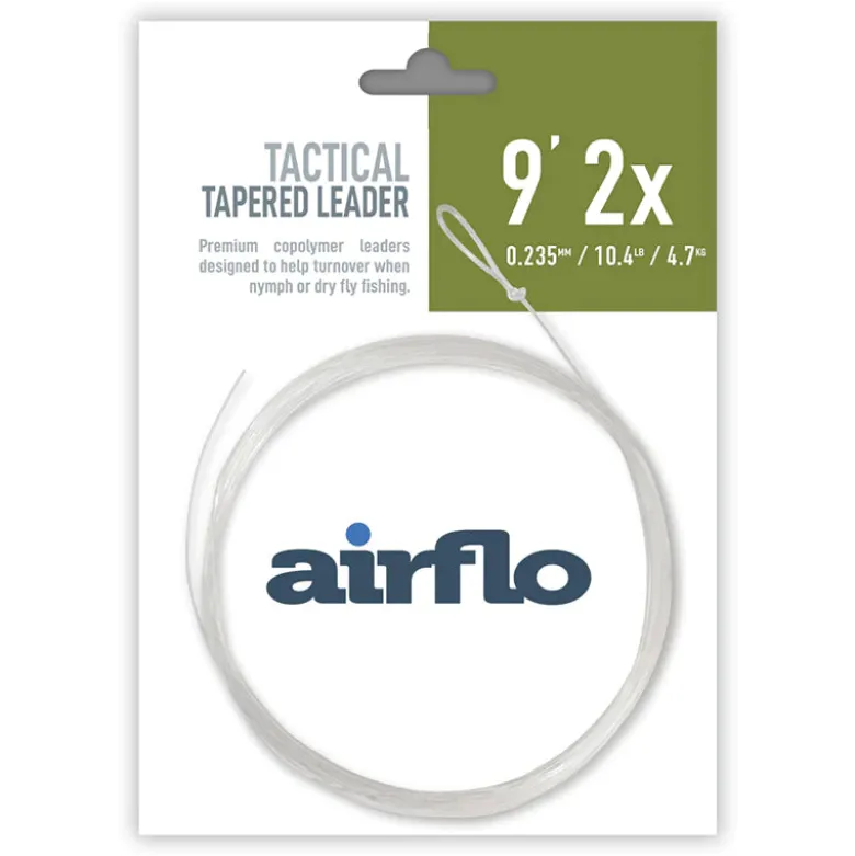 Airflo Flies|Fishing Lines<Tactical 9ft Tapered Leader 3 Pack