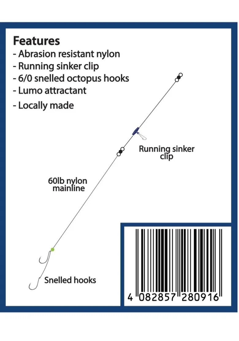 Angler Pre-made Rigs|Flies<Mulloway Slider Rig