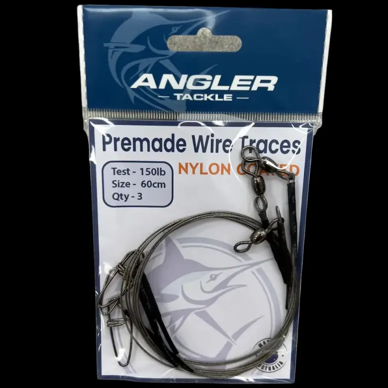 Angler Flies|Fishing Lines<Pre Made Nylon Coated Wire
