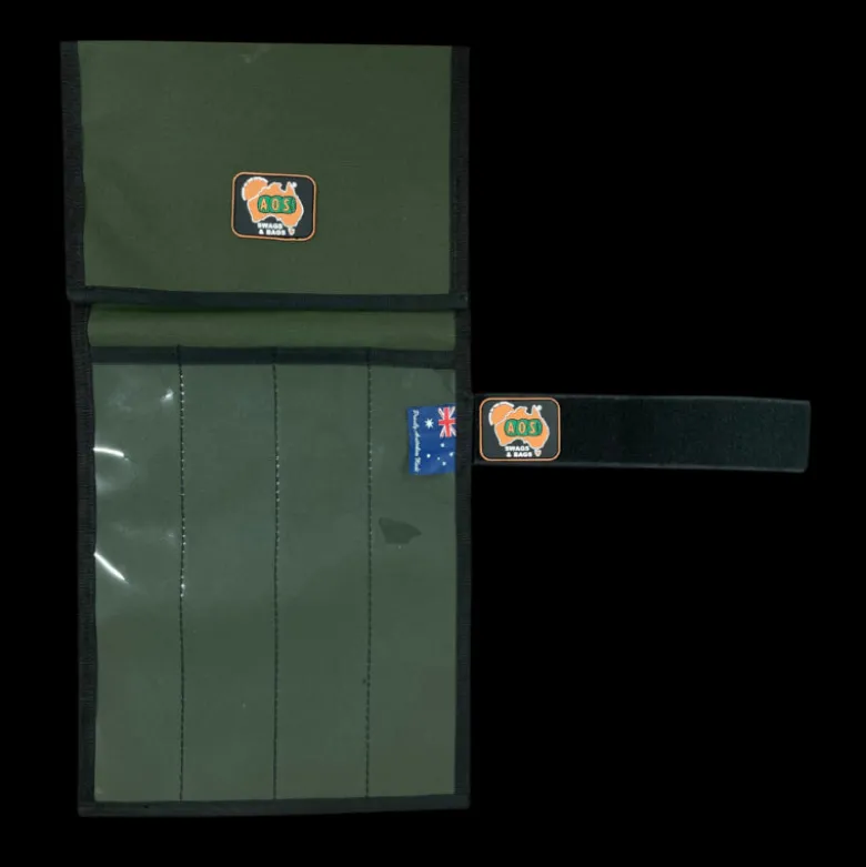 AOS Filleting Knives|Flies<Canvas Knife Wrap 4 piece Clear Front