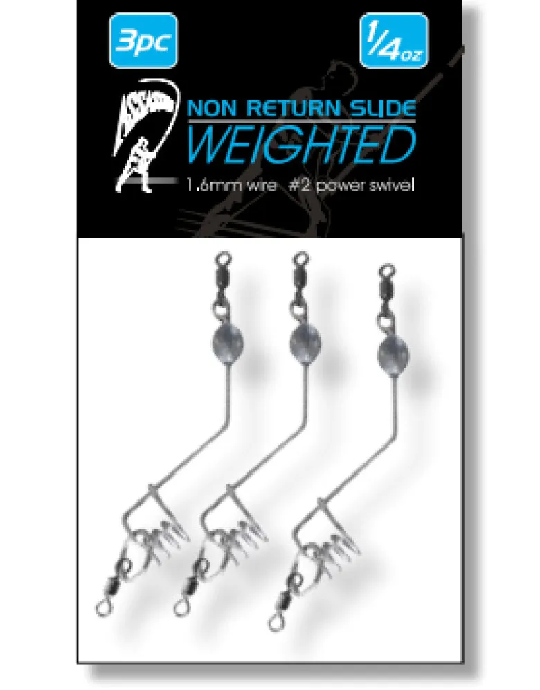 Assassin Slide Bait Clips|Flies<Slide Non Return Weighted 3-Pack