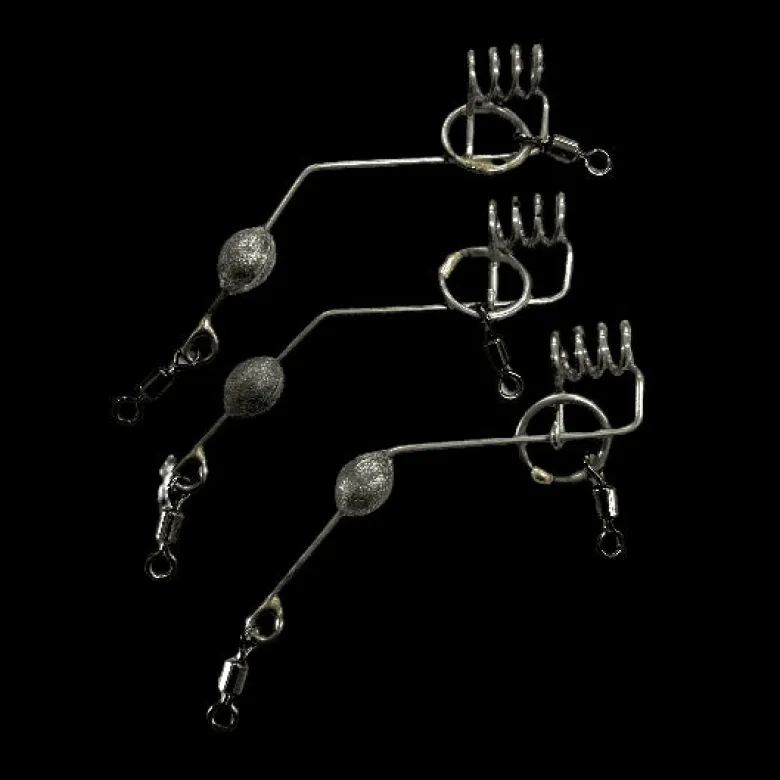 Assassin Slide Bait Clips|Flies<Slide Non Return Weighted 3-Pack