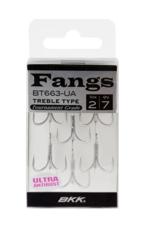 BKK Treble Hooks|Flies<Fangs-63 UA