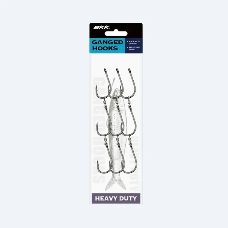 BKK Bait Hooks|Flies<Ganged Hooks Heavy Duty