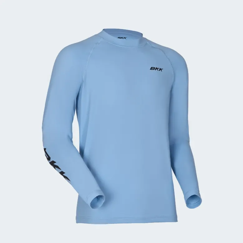 BKK Long Sleeve Shirts Mens|Flies<Performance Shirt Light Blue