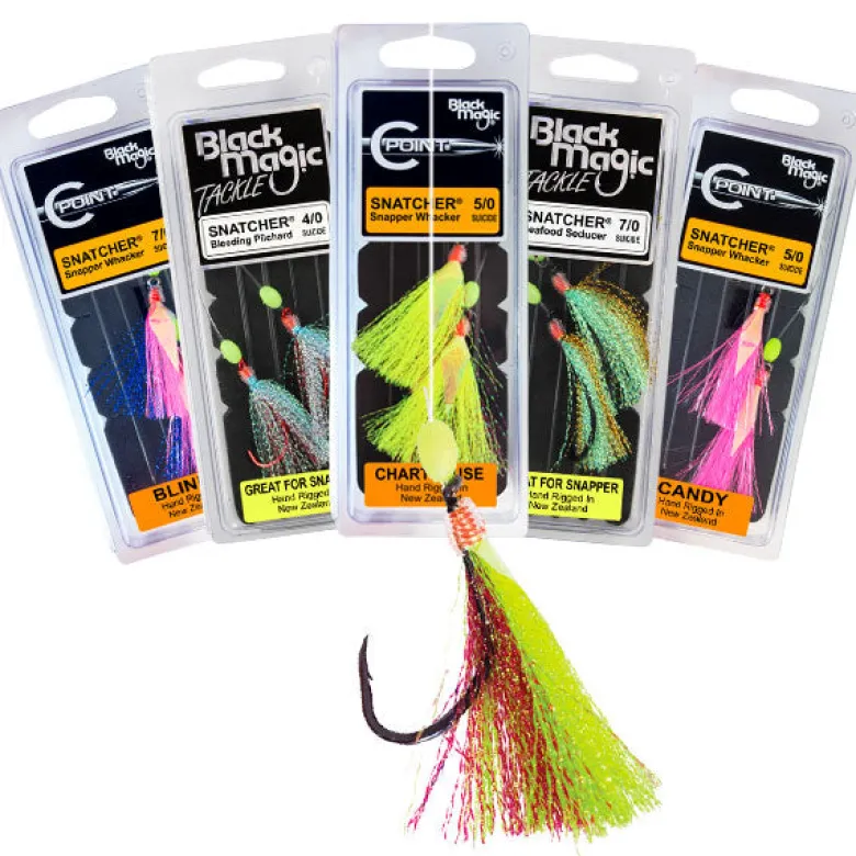 Black Magic Pre-made Rigs|Flies<Snapper Whacker