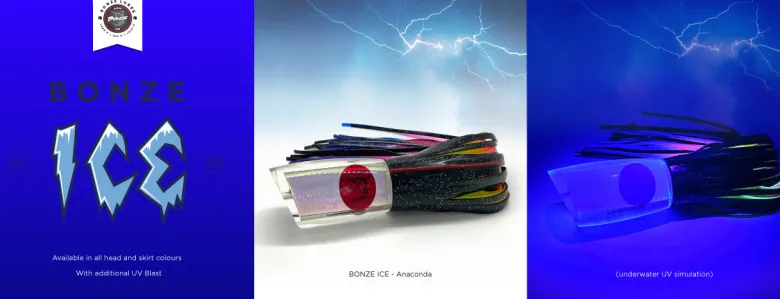 Bonze Skirted Trolling Lures|Skirted Trolling Lures<ICE Grimmel