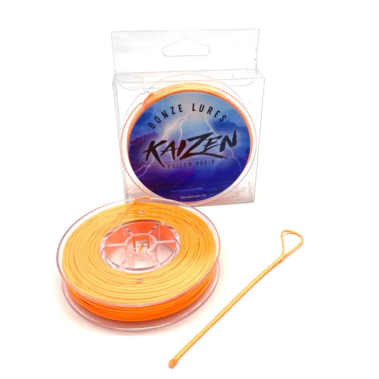 Bonze Game Fishing Accessory|Flies<Kaizen Hollow Braid For Dacron Loops 50m 300lb