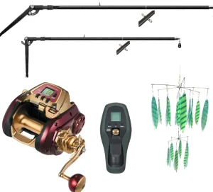 TackleWest Teaser Accessories|Flies<Bonze Kraken Dredge Boom With Daiwa Seaborg 1800 Combo