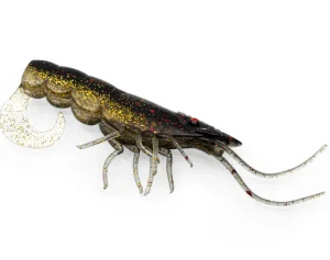 TackleWest Soft Plastic Lures|Flies<Chasebaits Curly Prawn 60