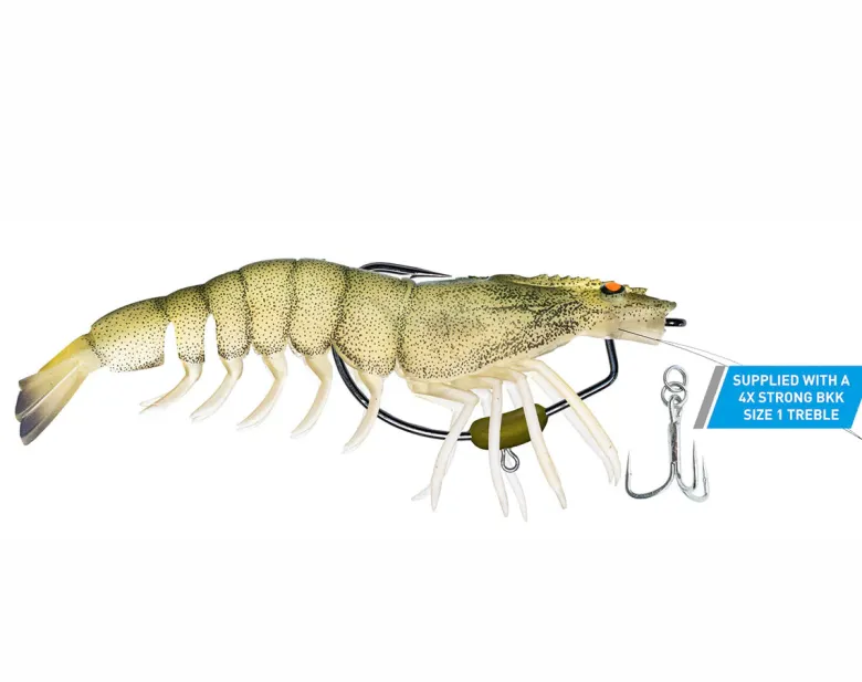TackleWest Soft Plastic Lures|Flies<Chasebaits Flick Prawn 180 Heavy