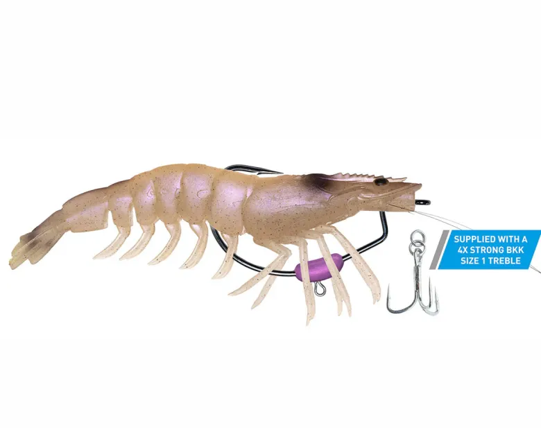 TackleWest Soft Plastic Lures|Flies<Chasebaits Flick Prawn 180