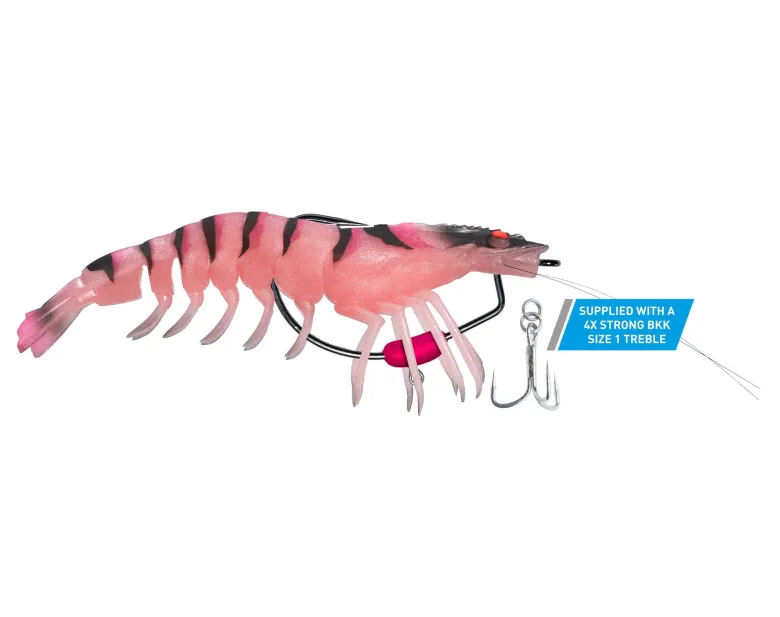 TackleWest Soft Plastic Lures|Flies<Chasebaits Flick Prawn 180