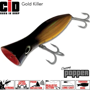 CID Popper Lures|Flies<Casting Popper 160