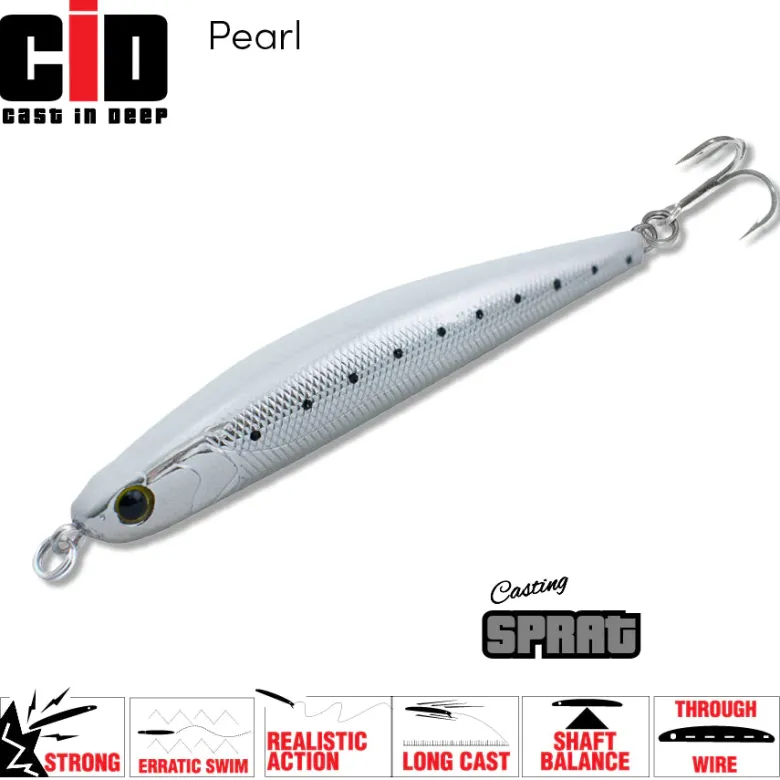 TackleWest Stickbaits|Flies<CID Casting Sprat 80