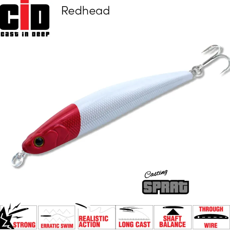 TackleWest Stickbaits|Flies<CID Casting Sprat 80