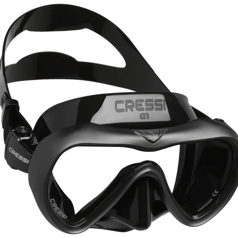Cressi Dive Masks|Flies<A1 Anti-Fog Mask Black/Graphite