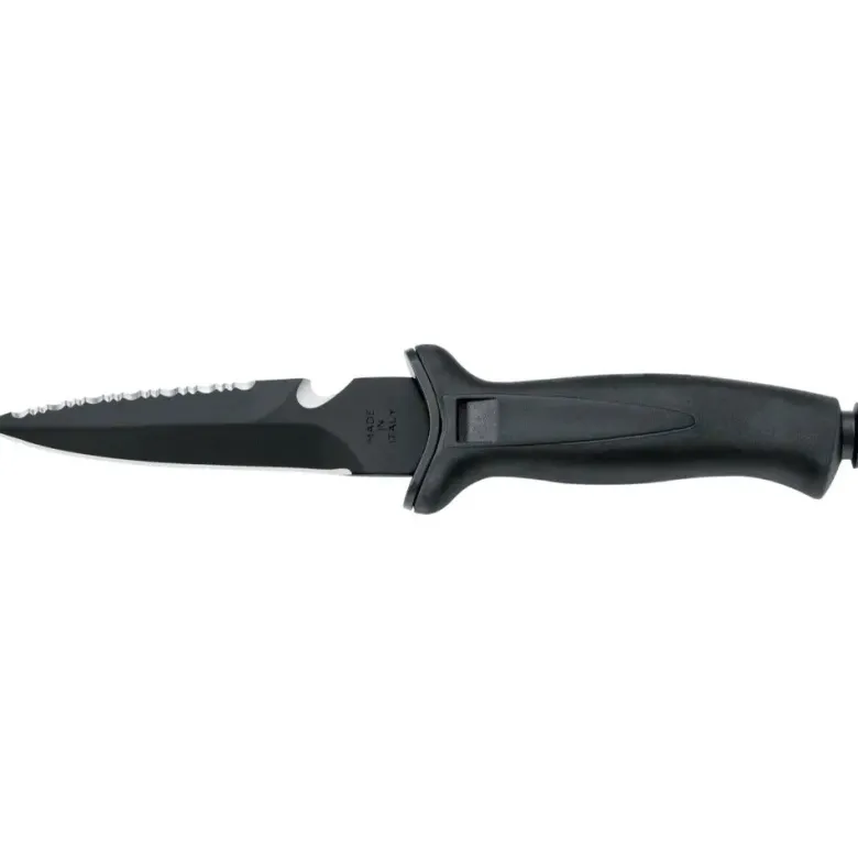 Cressi Dive Knives|Flies<Aquatys Stiletto 2 Knife Black Grip