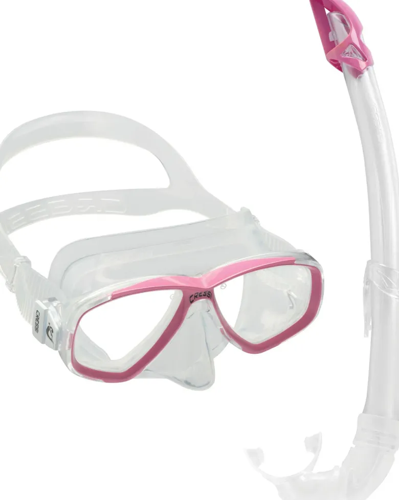 Cressi Dive Sets|Flies<Perla and Mexico Mask/Snorkel Set