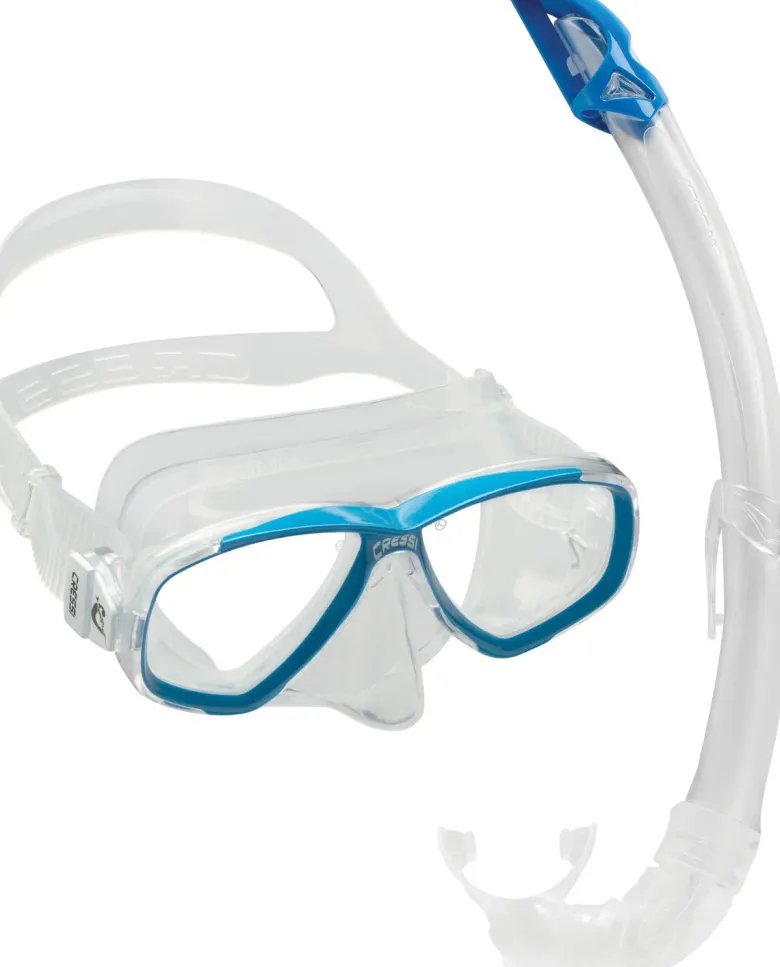 Cressi Dive Sets|Flies<Perla and Mexico Mask/Snorkel Set