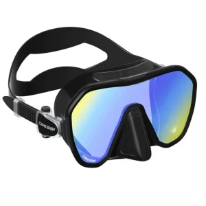 Cressi Dive Masks|Flies<Z2 Mask UV420 Yellow/Blue Lenses