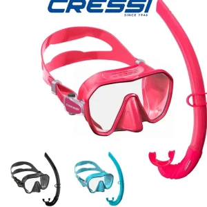 Cressi Dive Sets|Flies<Z2 Small and Free Mask/Snorkle Set
