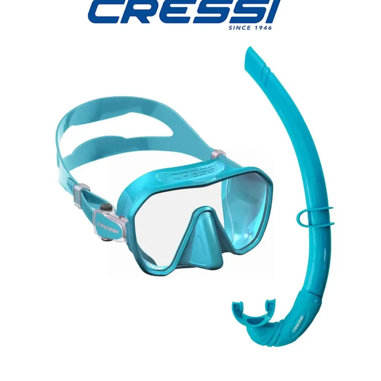 Cressi Dive Sets|Flies<Z2 Small and Free Mask/Snorkle Set