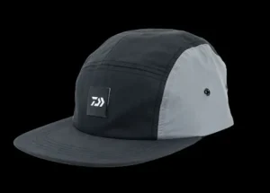 Daiwa Hats And Headwear|Flies<5 Panel Hat CA-70023 Black/Grey