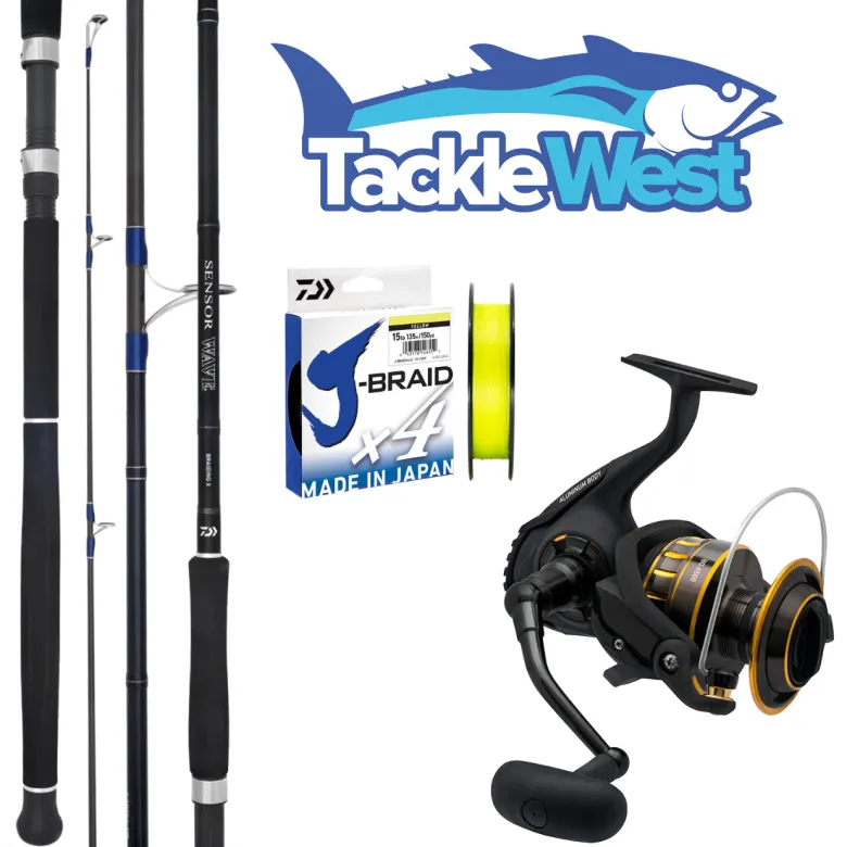 TackleWest Flies|Drone/Surf Rod And Reel Combos<Daiwa BG Beach Fishing Combo
