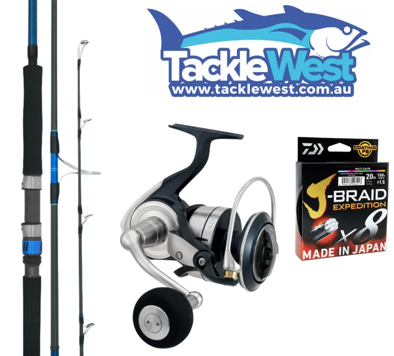 TackleWest Flies|Boat/Jigging Rod And Reel Combos<Daiwa Certate Spartan Bottom Fishing Combo