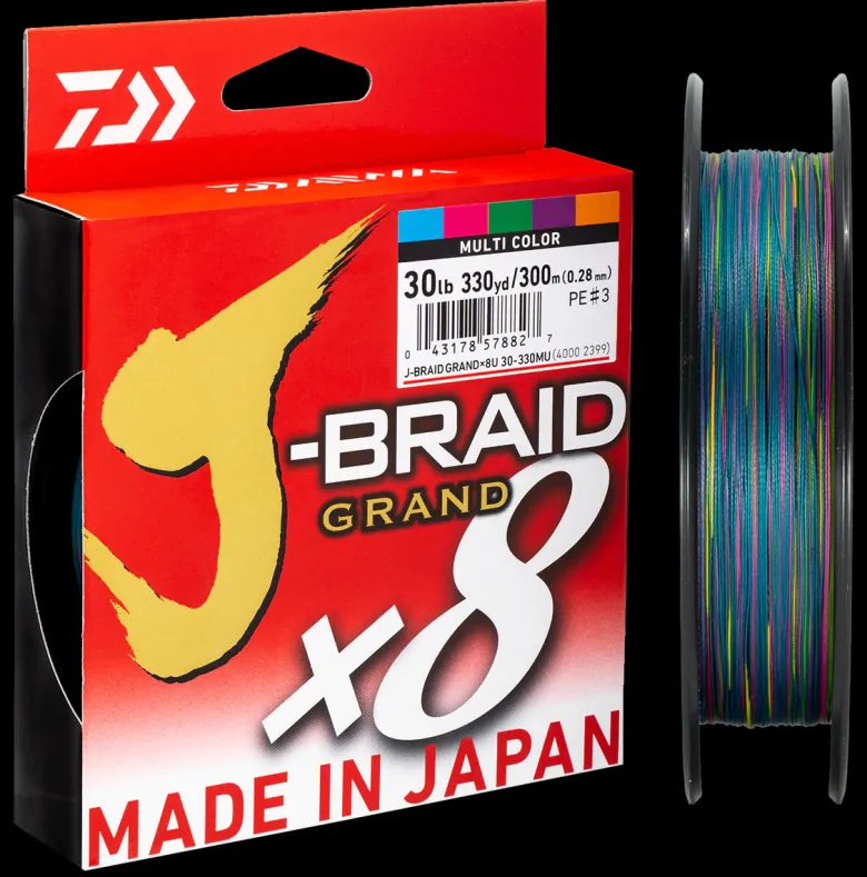 Daiwa Flies|Fishing Lines<J Braid Grand 300m Multi