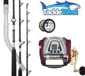 Daiwa Flies|Electric Rod And Reel Combos<Seaborg 1200 / Saltist Electric Combo