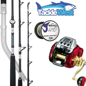 Daiwa Flies|Electric Rod And Reel Combos<Seaborg 800 Saltist Combo