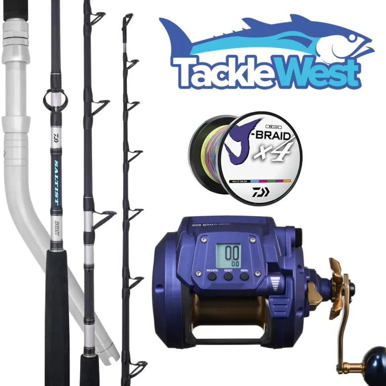 Daiwa Flies|Electric Rod And Reel Combos<Seapower 800 Salist Combo
