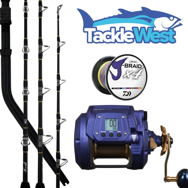 Daiwa Flies|Electric Rod And Reel Combos<Seapower 800 Tancom X Combo