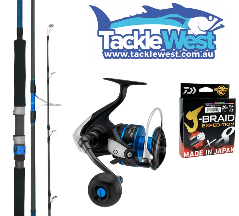 TackleWest Flies|Boat/Jigging Rod And Reel Combos<Daiwa Spartan Saltist Bottom Fishing Combo