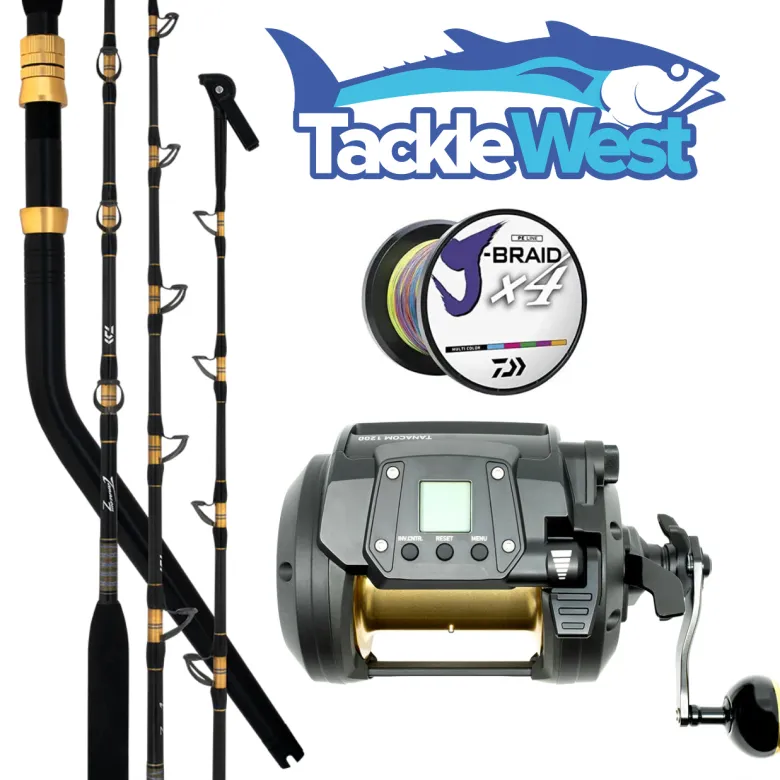 Daiwa Flies|Electric Rod And Reel Combos<Tanacom 1200 Z Electric Combo