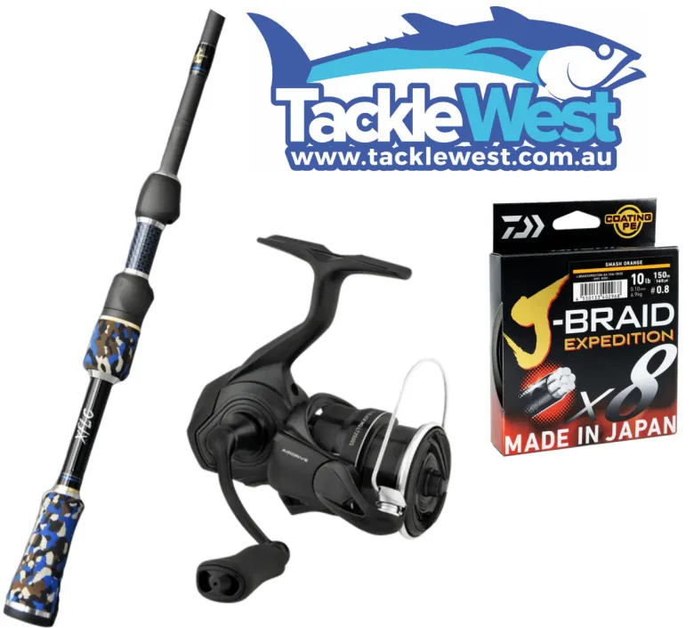 TackleWest Flies|Casting Rod And Reel Combos<Daiwa TD Black Millerod XFLC Combo
