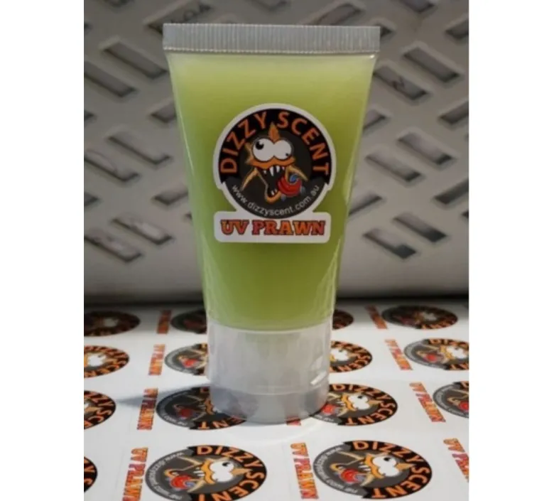 Dizzy Scent Lure Scents And Fish Attractants|Flies<30ml UV Prawn