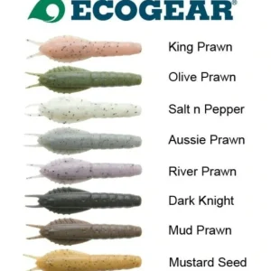TackleWest Soft Plastic Lures|Flies<Ecogear Breamprawn 50