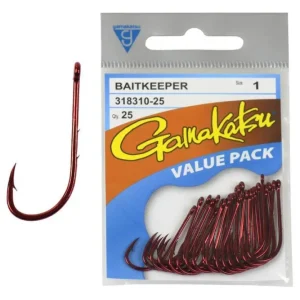 Gamakatsu Bait Hooks|Flies<Baitkeeper Hooks 25-pack