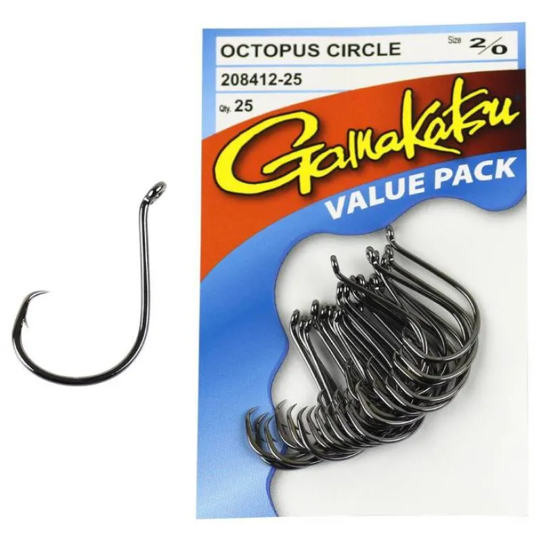 Gamakatsu Bait Hooks|Flies<Big Bait Circle Hooks 25-pack