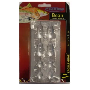 Gillies Sinker Moulds|Flies<Bean Sinker Mould