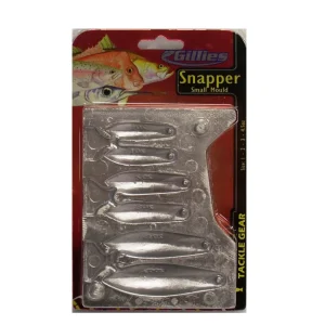 Gillies Sinker Moulds|Flies<Snapper Sinker Mould Small