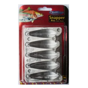 Gillies Sinker Moulds|Flies<Snapper Sinker Mould 4oz