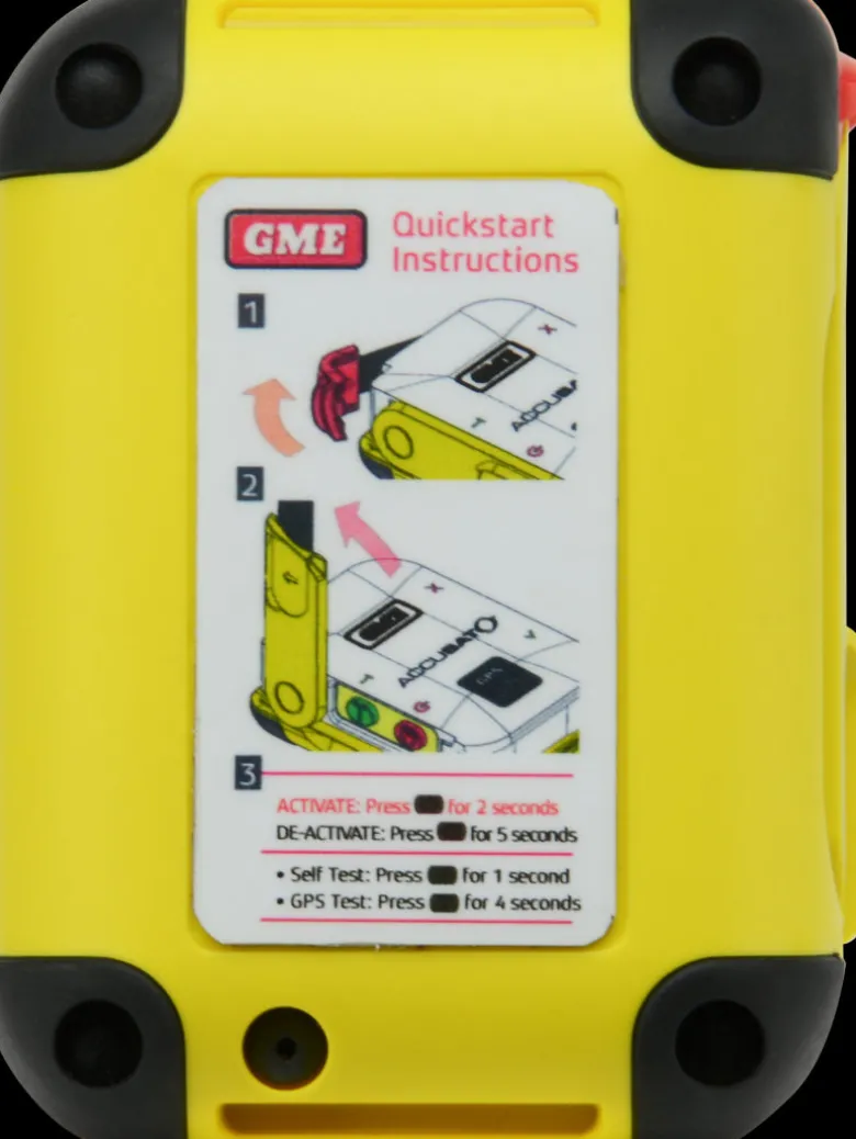 GME Safety And Inflatable PFDs|Flies<Personal Locator Beacon MT610G PLB