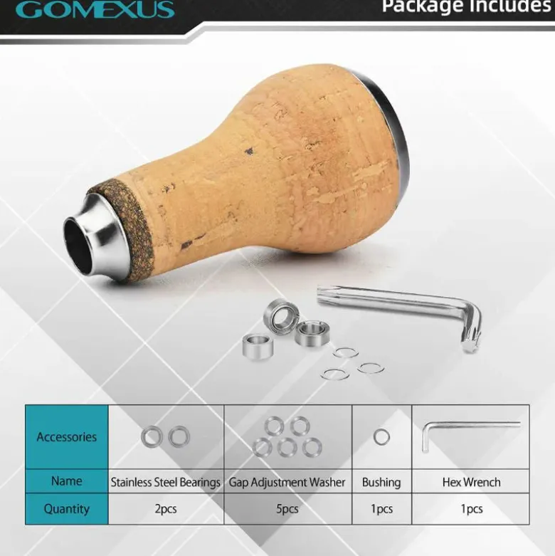 Gomexus Flies|Fishing Reel Parts<Cork Knob 27mm
