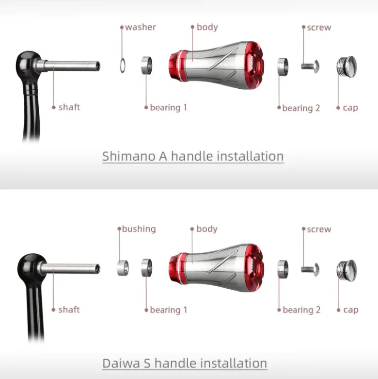 Gomexus Flies|Fishing Reel Parts<Round Power Knob 20mm